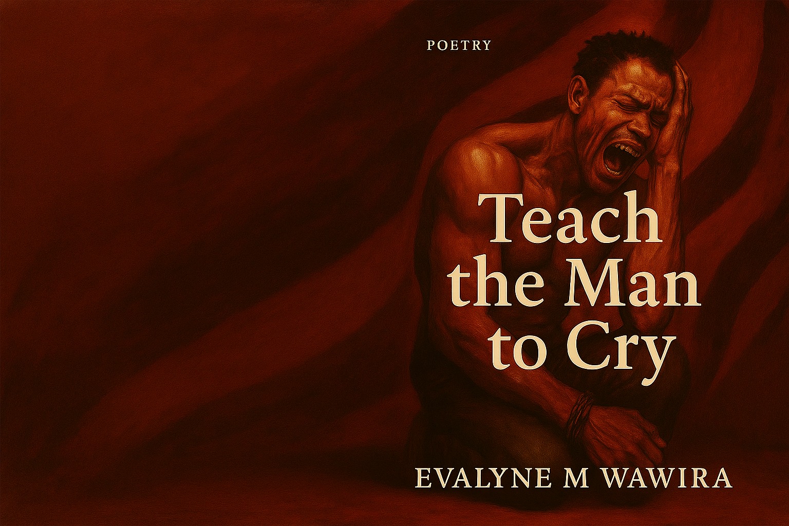TEACH THE MAN TO CRY book by EVALYNE M. WAWIRA
